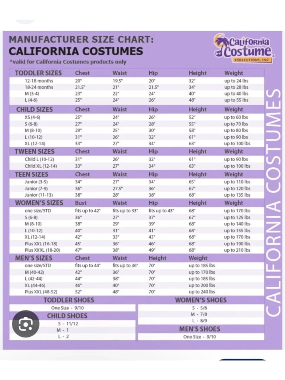 Creepy Doll Halloween Costume Scary Cosplay Set Child Size X-Large
